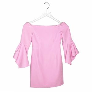 Milly Minis Cady Luna Off The Shoulder Dress